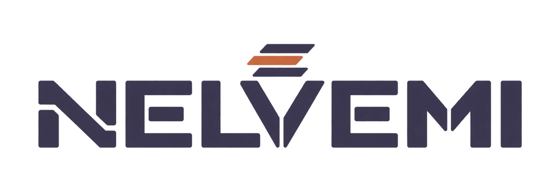 Nelvemi official brand wordmark